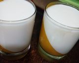 A picture of step 11 of Mango pannacotta🥂.