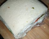 A picture of step 5 of Loaded Sandwiches.