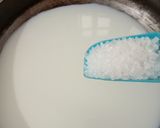 A picture of step 3 of Sabudana Kheer.