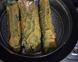Arum  leaves  Discs (colocasia leaves pinwheels) recipe step 3 photo