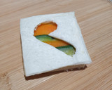 狗狗鮮食～點心，簡單吐司磚（氣炸鍋）的食譜步驟5照片