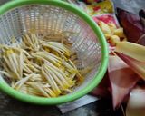 A picture of step 1 of Mochar ghantoBanana Flower CurryFor the honour of my mom.