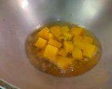 A picture of step 1 of Falahari Khatta Mitha Kaddu Aloo Sabzi.