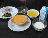 A picture of step 3 of Egg Lababdar.