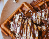 Foto del paso 2 de la receta: Gofres de chocolate con helado Stracciatella