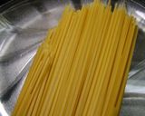 Foto del paso 1 de la receta: Tallarines aglio olio de la nona