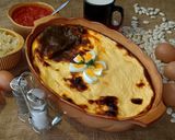 Babmuszaka (rakott bab) recept fázis 4 fotója
