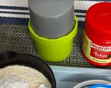 A picture of step 2 of Rich in Healthy Fats - Eggless Almond Cake.