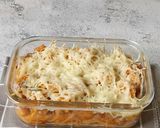 Foto langkah ke 5 dari resep Fettuccine Bolognese Keju Panggang.
