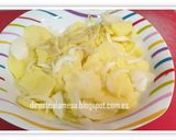 Foto del paso 2 de la receta: Tortilla de patata al microondas