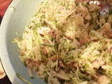 Canastitas de verduras y atún