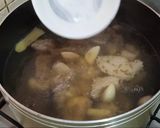 A picture of step 4 of Rangeen Pulao.