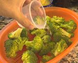 A picture of step 2 of Whole Wheat Broccoli Burgers in Air Fryer.