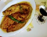 A picture of step 4 of Kalo Jera Pabda Macher Jhol / Black Cumin Seeds Paste Curry.