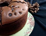 Foto langkah ke 11 dari resep 122. Choco BlackForest Chiffon Cake|oven listrik|.