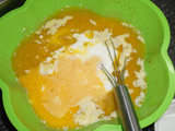 Queque de plátano con nueces y pasas