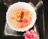 A picture of step 3 of Pink seviyan kheer / Gulabi seviyan kheer/ vermicelli pudding.