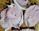 Foto del paso 1 de la receta: Lomo ahumado de cerdo con cebolla flameada en Crow Royal
