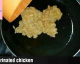 A picture of step 4 of Chicken tikka bread roll.