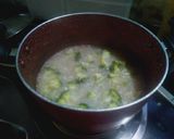 A picture of step 3 of Broccoli soup.