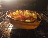 Une image de l'étape 7 de Poutine au Jambon.