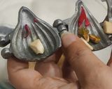 भुने चने और ड्राई फ्रूट्स के मोदक रेसिपी चरण 2 फोटो