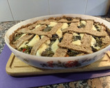 Foto del paso 4 de la receta: Tarta de verdura con masa de harina integral