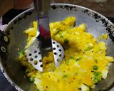 A picture of step 2 of Masala Toast.