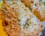 Foto langkah ke 4 dari resep Bekal Snack-Pizza Mie.