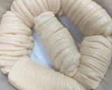 Gambar langkah 6 resipi Wool Roll Bread.