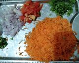 A picture of step 3 of पौष्टिक वेज चीला (poushtik veg cheela recipe in hindi).