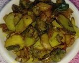 आलू बैंगन का भुजिया (Aloo Baingan ka bhujiya recipe in Hindi) रेसिपी चरण 3 फोटो