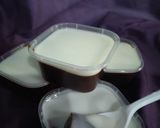 Foto langkah ke 3 dari resep Puding coklat Fla susu.