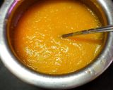 A picture of step 2 of Fajeto (Gujarati Mango Kadhi).