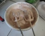 Foto langkah ke 3 dari resep Chocolate Sponge Cake Kukus (base cake ultah).