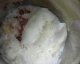 A picture of step 1 of Sharjah shake.