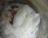 A picture of step 1 of Sharjha shake.