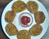 A picture of step 6 of Raw papaya Tikki.