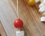 Une image de l'étape 2 de 🍅 Brochettes tomates mozzarella!! 🍅.