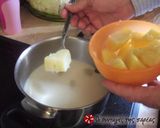Φωτογραφία βήματος 4 της συνταγής Σούπα “cappuccino”, με καλαμπόκι και κρόκο