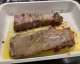 Une image de l'étape 5 de Côtes levées sauce barbecue.