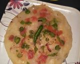 वेजिटेबल उत्तपम (vegetable uttapam recipe in Hindi) रेसिपी चरण 4 फोटो