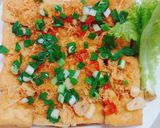 Hình bước làm 4 của món Tàu hũ phủ chà bông