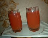 A picture of step 4 of Pineapple & watermelon juice #bestof2019.