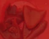 Foto del paso 4 de la receta: 🍰 Bizcocho salado de queso 🧀 azul, Edan, aceitunas 🫒y pimientos