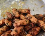 A picture of step 2 of Methi Muthiya Tameta Galka Nu Shaak - Fist-Shaped Fried Methi Dumpling In Sponge Gourd Tomato Curry.