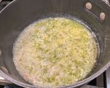 A picture of step 2 of Lemon Garlic Butter Sauce.