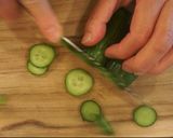 A picture of step 1 of Taiwanese Pickled Cucumber.