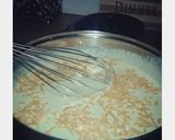 A picture of step 2 of Cheesy Fish Finger and chips bake.