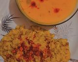 लहसुनी खिचड़ी और लहसुनी कढ़ी (lahsuni khichdi aur lahsuni kadhi recipe in Hindi) रेसिपी चरण 4 फोटो